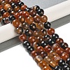 Natural Agate Beads Strands G-M437-B01-01O-1