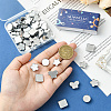 48Pcs 8 Styles Alloy Slide Charms Cabochon Settings FIND-SC0016-55A-P-4