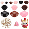   120 Sets 12 Styles Craft Plastic Doll Noses DIY-PH0017-92-1