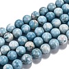 Natural Gemstone Beads Strands X-G-L367-01-6mm-4