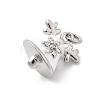 Brass Micro Pave Cubic Zirconia Pendants KK-A278-10P-02-2