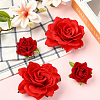 Cloth & Iron Alligator Hair Clips AJEW-SP0002-84C-5