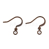 Brass French Earring Hooks LS-X-KK-Q369-RC-1