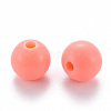 Opaque Acrylic Beads MACR-S370-C8mm-SS2109-2