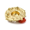 Hat Alloy Rhinestone Brooches JEWB-I034-39G-2