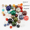 Natural & Synthetic Gemstone Round Beads G-NB0003-86A-7