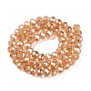 Electroplate Glass Beads Strands EGLA-A044-T8mm-A23-3