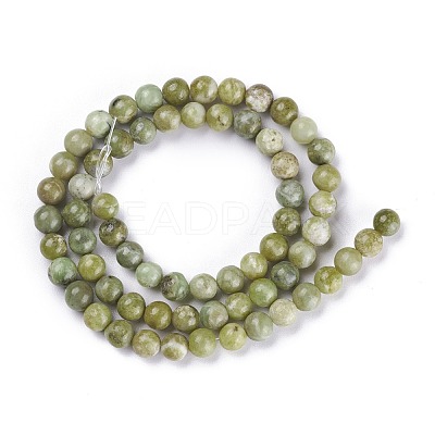 Natural Idocrase Beads Strands X-G-N165-7-1