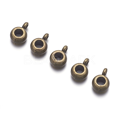 Tibetan Style Tube Bails X-WAB017H-AB-RS-1