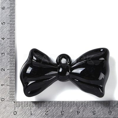 Spray Painted Opaque Acrylic Big Pendants SACR-Z003-02D-1