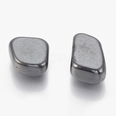 Magnetic Synthetic Hematite Beads G-T094-18-1