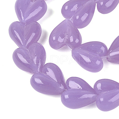 Handmade Lampwork Beads Strands LAMP-Q041-05B-1