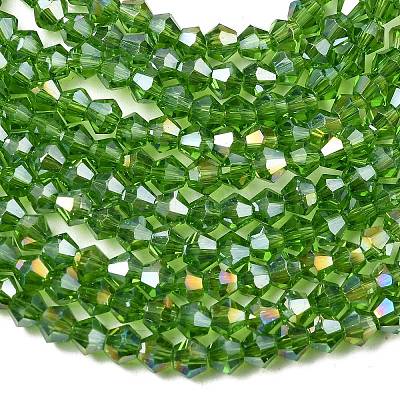Glass Beads Strands EGLA-S056-3mm-06-1