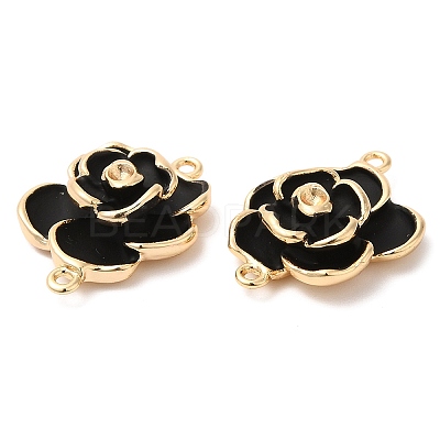 Brass Connector Rhinestone Settings KK-B074-25G-1