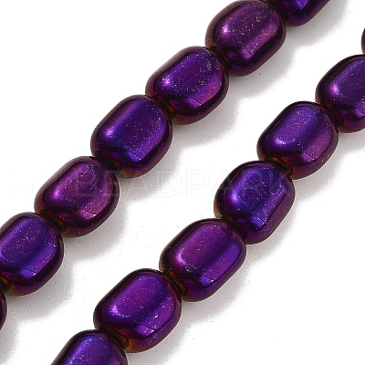 Synthetic Non-magnetic Hematite Beads Strands G-P545-F01-01C-1