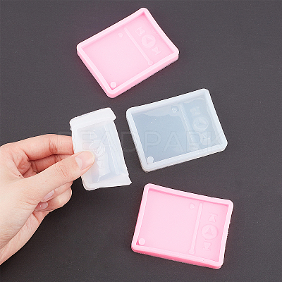 DIY Mp3 Player Shape Keychai Making Kits DIY-OC0003-64-1