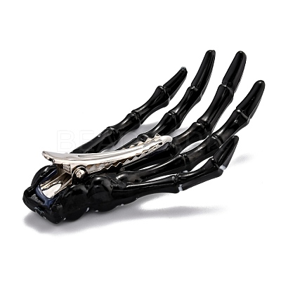 Halloween Skeleton Hands Bone Hair Clips PHAR-H063-A02-1
