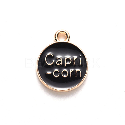 Alloy Enamel Pendants X-ENAM-S124-01A-08E-1