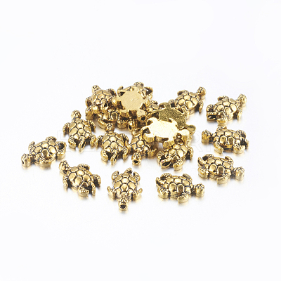 Tibetan Style Alloy Beads X-TIBEB-7681-AG-NR-1