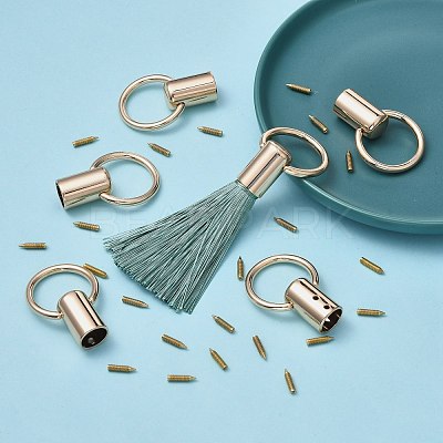 Alloy Swivel Clasps PALLOY-Z003-03G-1