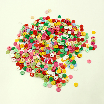 Candy Colorful Two-hole Buttons X-NNA0VCT-1