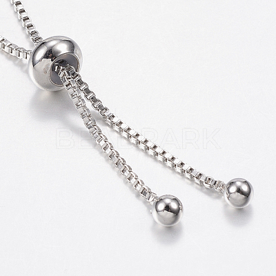 Adjustable Brass Bolo Bracelets BJEW-P200-05P-1