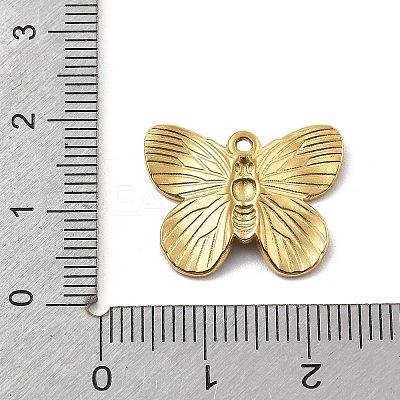 304 Stainless Steel Rhinestone Pendants STAS-D300-01G-09-1