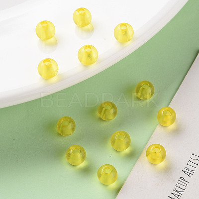 Transparent Acrylic Beads MACR-S370-A6mm-717-1