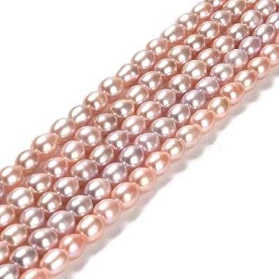 Natural Cultured Freshwater Pearl Beads Strands PEAR-E016-161-1