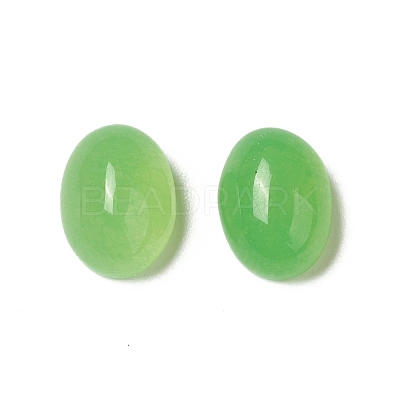 Natural Malaysia Jade Dyed Cabochons X-G-G994-A02-02-1