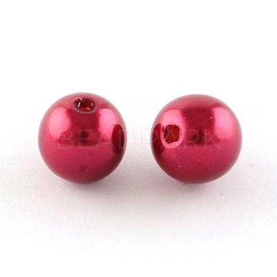 ABS Plastic Imitation Pearl Round Beads SACR-S074-16mm-A38-1