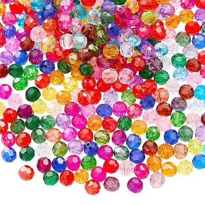 150G Transparent Acrylic Beads OACR-SZ0001-73-1
