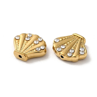 304 Stainless Steel Crystal Rhinestone Beads STAS-I203-03A-G-1