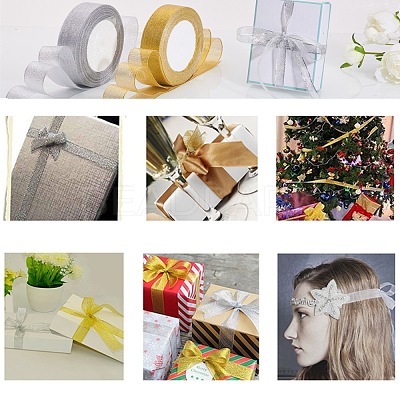 Glitter Metallic Ribbon OCOR-T001-25mm-JC-1