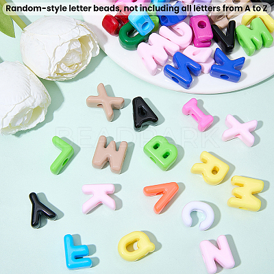 50Pcs Opaque Resin Beads RESI-SP0001-64-1