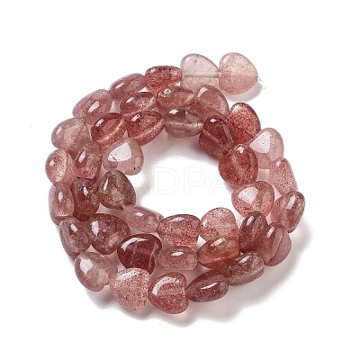 Natural Strawberry Quartz Beads Strands G-R190-10mm-34-1