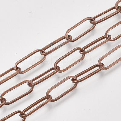 Unwelded Iron Paperclip Chains CH-S125-02A-R-1