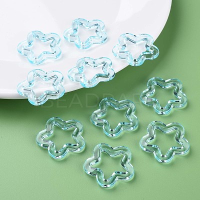 Transparent Acrylic Beads MACR-S373-24-B08-1