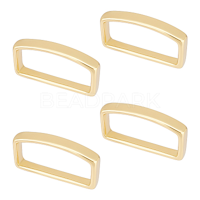 Brass Loop Keepers KK-WH0083-09C-G-1