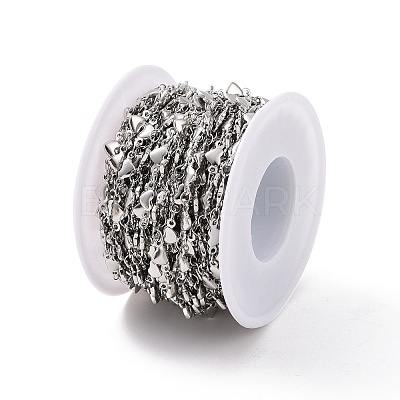 Tarnish Resistant 304 Stainless Steel Link Chains CHS-P007-10P-1