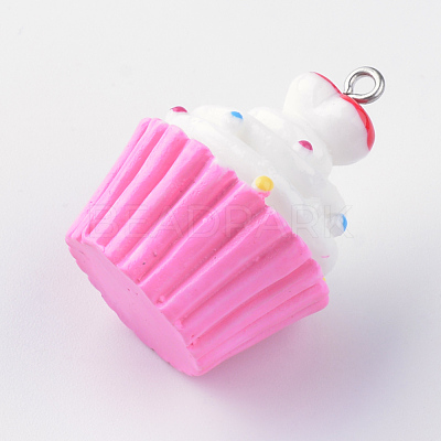 Resin Pendants X-RESI-R187-10-1