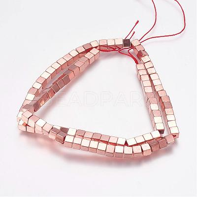 Non-Magnetic Synthetic Hematite Bead Strands G-G652-14RG-1