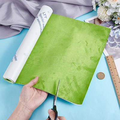 Self-adhesive Suede Fabric DIY-WH0899-52A-1