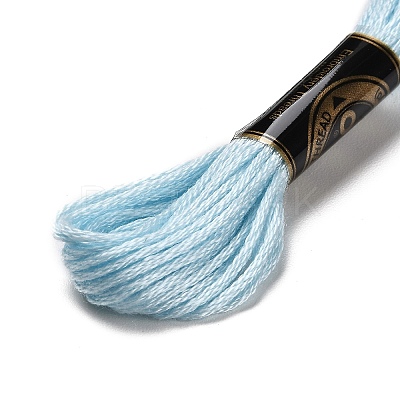 50 Skeins 25 Colors 6-Ply Polyester Embroidery Floss OCOR-K006-B02-1