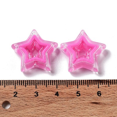 Acrylic Beads SACR-G033-02F-1