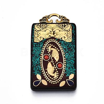 Handmade Indonesia Big Pendants IPDL-S053-212-1
