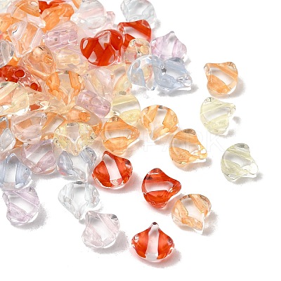 Transparent Acrylic Beads OACR-H051-06-1