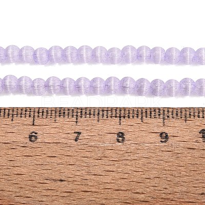 Glass Imitation Cat Eye Beads Strands GLAA-N075-01A-04-1