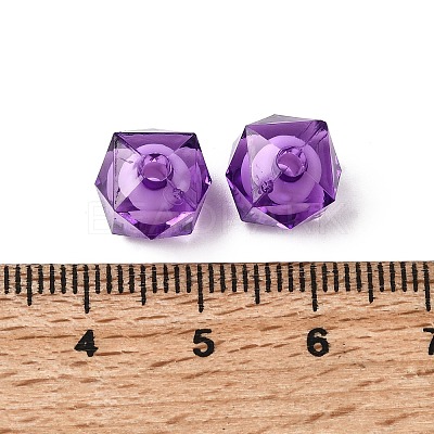 Transparent Acrylic Beads TACR-S112-10mm-10-1