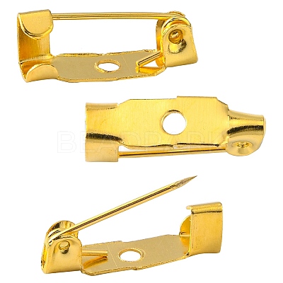 Iron Brooch Findings IFIN-S276-G-1